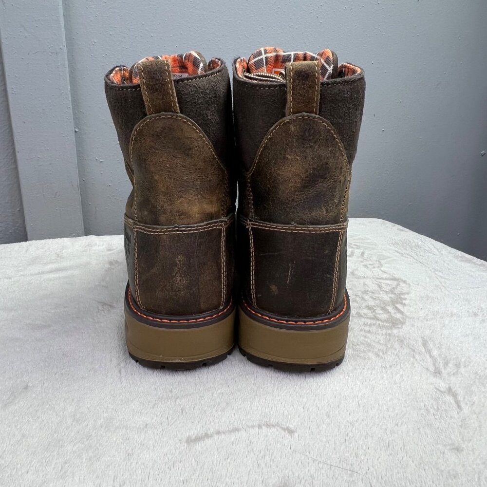 Timberland PRO Brown Combat Boots - Picture 4 of 9